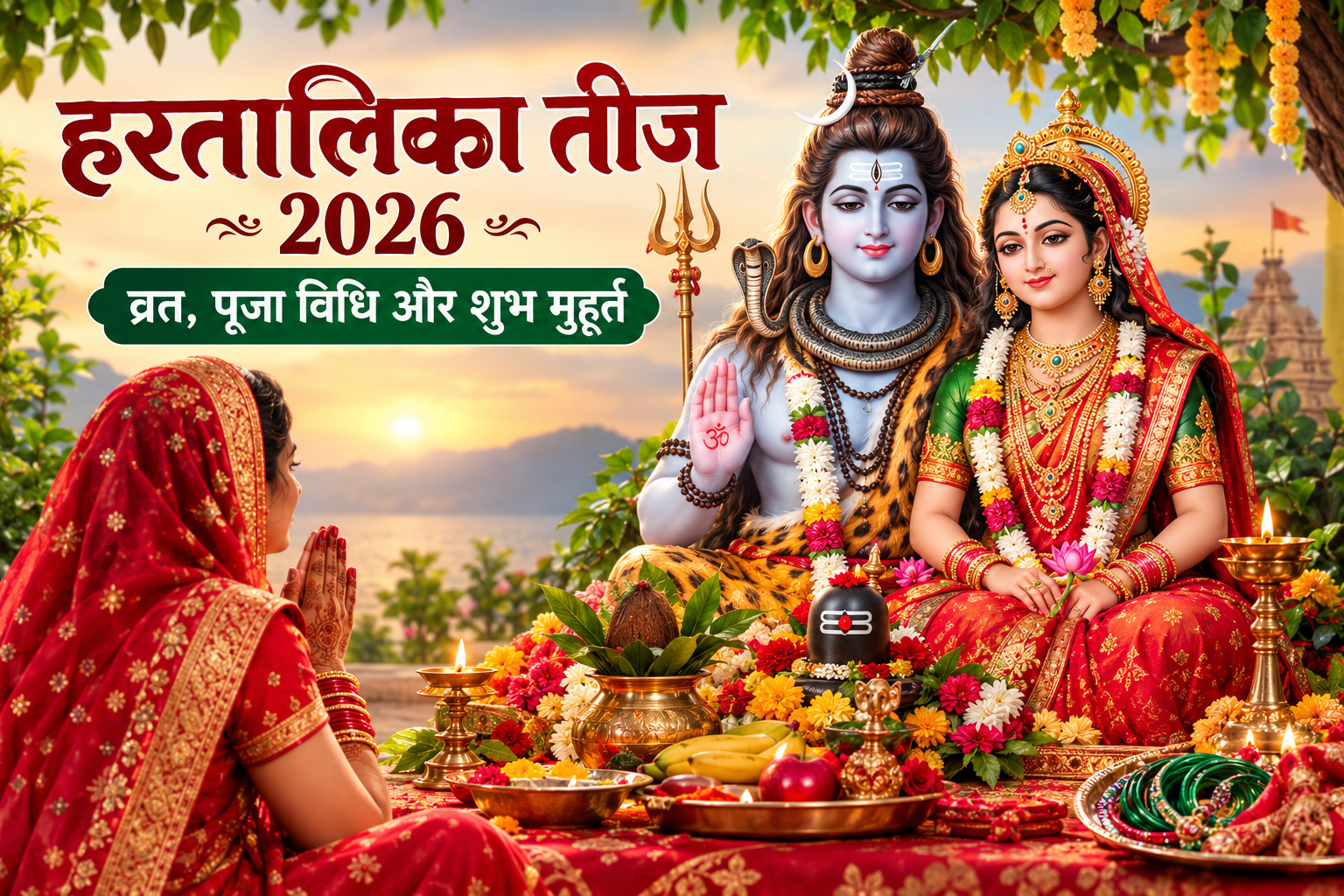 Hartalika Teej 2026: Vrat, Puja Vidhi and Shubh Muhurat