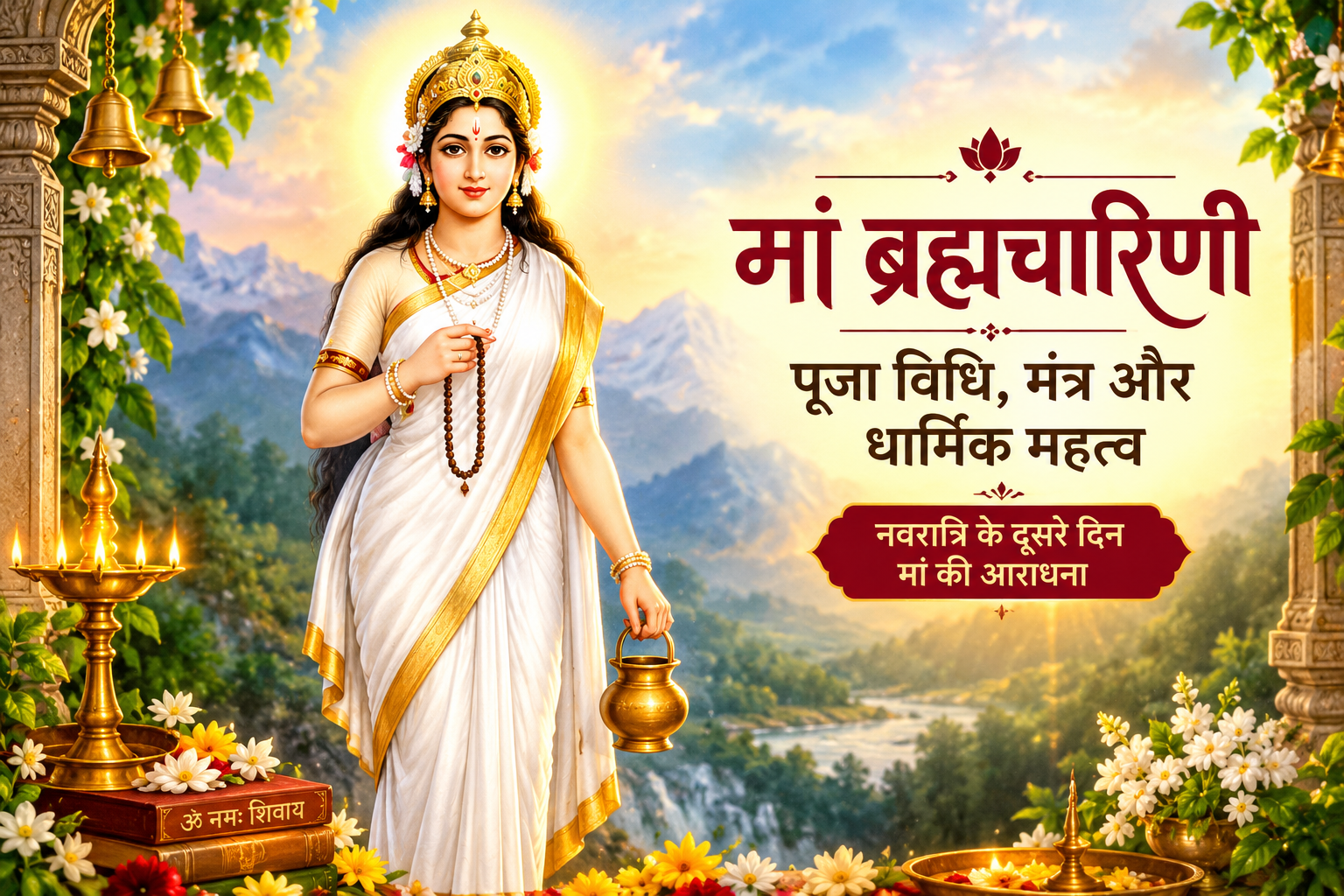Maa Brahmacharini: Puja Vidhi, Mantra and Significance