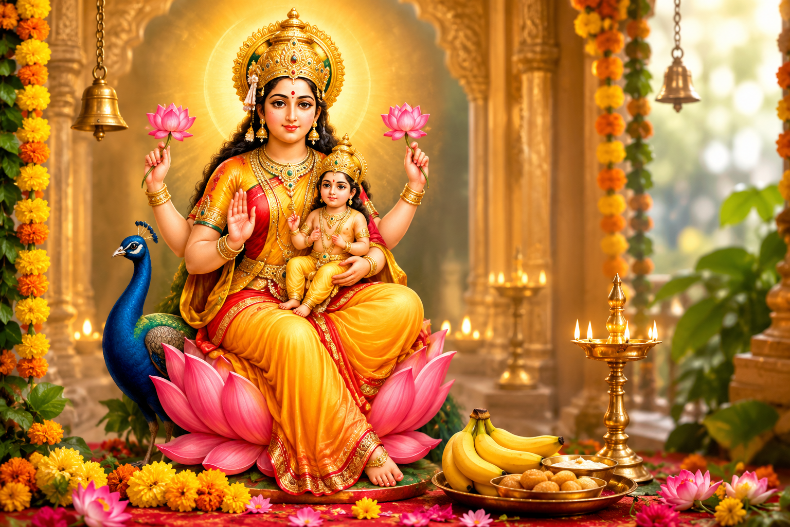 मां स्कंदमाता की पूजा: जानें मंत्र, विधि और महत्व